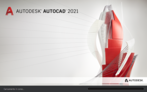 Avvio del nuovo AutoCAD 2021 per le lezioni sul software