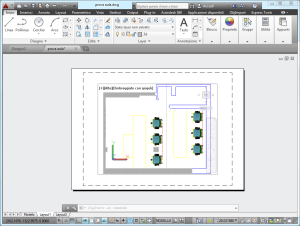 il corso di AutoCAD - esempio di disegno da imparare in AutoCAD