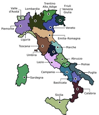 Italia corsi e città